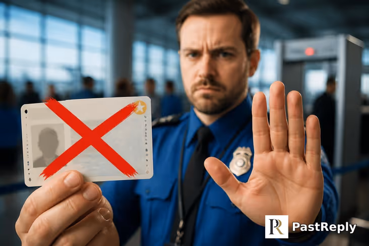 Will TSA accept a temporary Real ID?