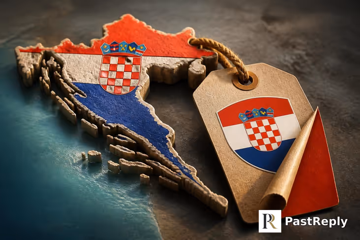Why is Croatia's country code HR?