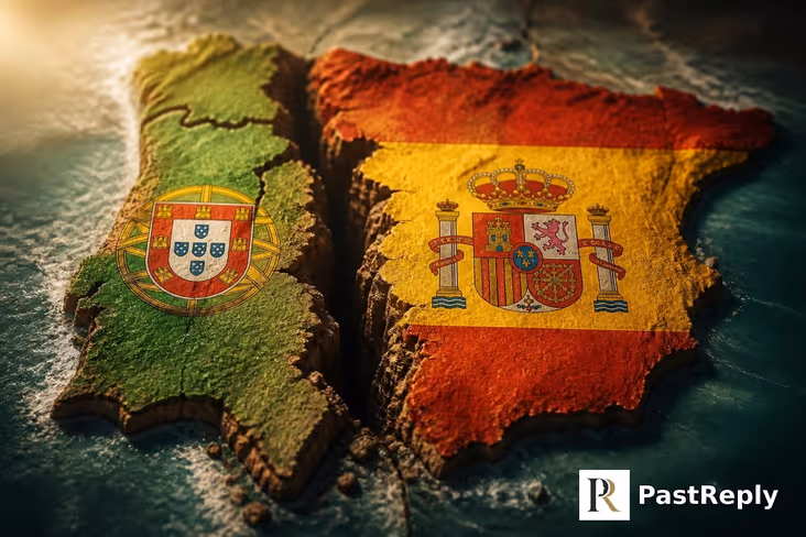 Why did Spain and Portugal split?