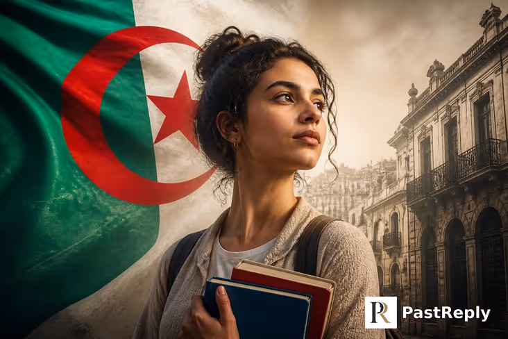 Why do Algerians speak French?
