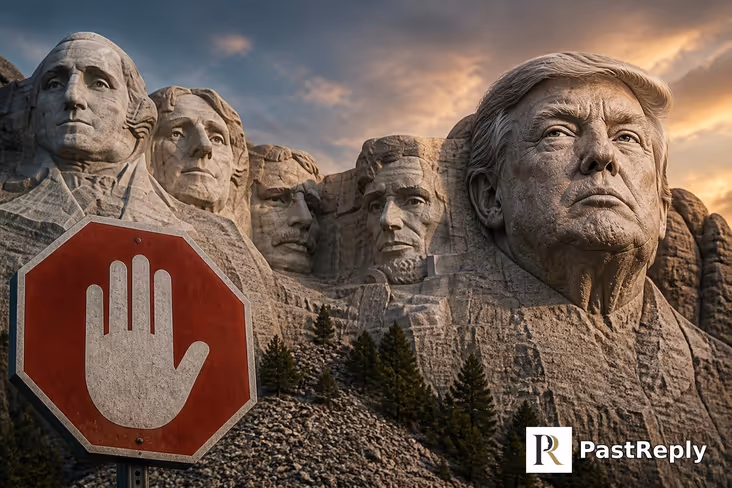 Can Trump add his face to Mount Rushmore?