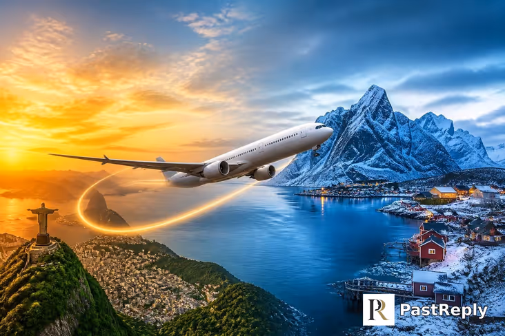 Quantas horas de voo do Brasil para a Noruega?