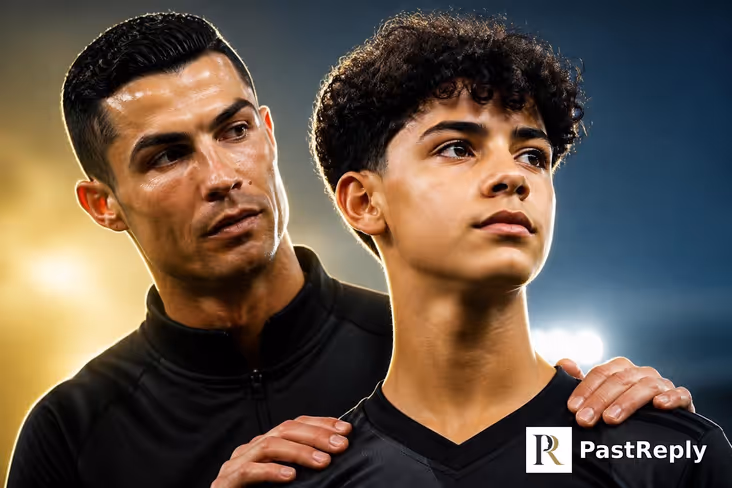 How old is Cristiano Ronaldo's son?