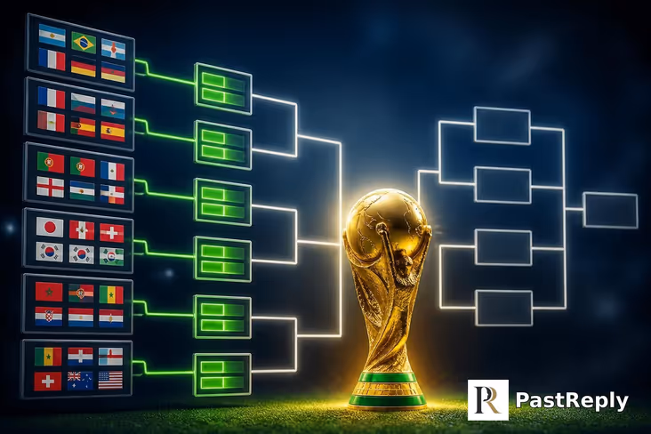 How is the World Cup bracket determined?
