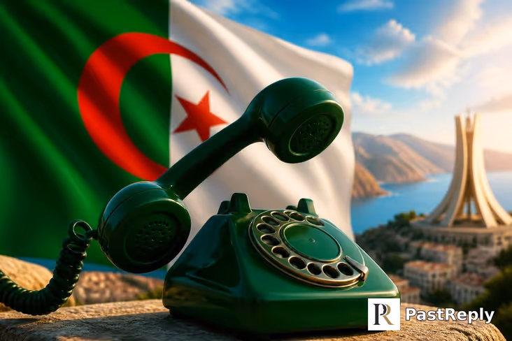 What is the country code of Algeria?