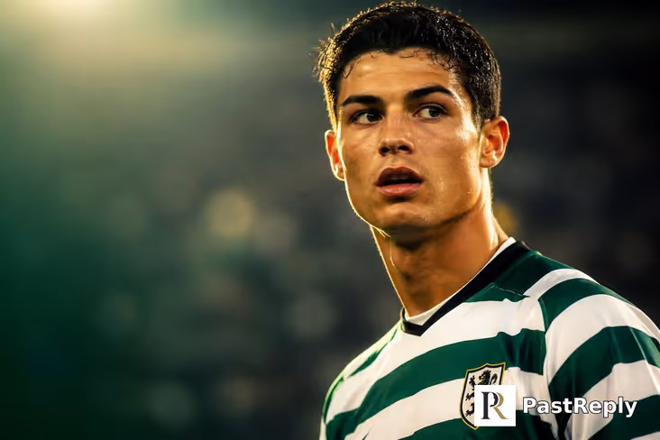 What age did Ronaldo start his career?