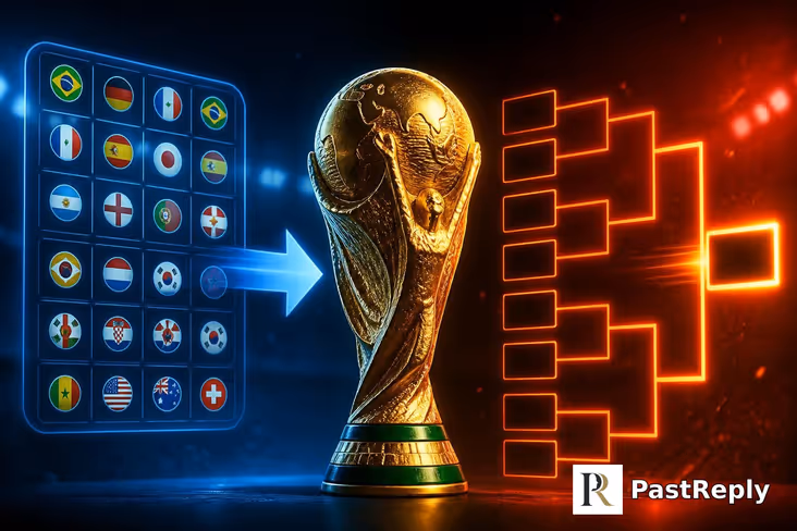 Is the World Cup bracket single elimination?