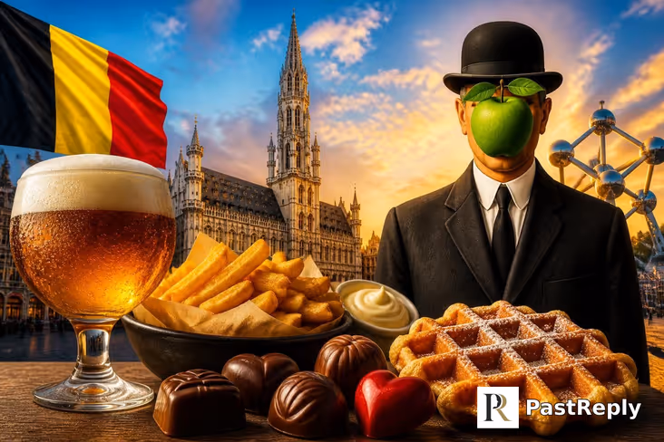 What is Belgium famous for?