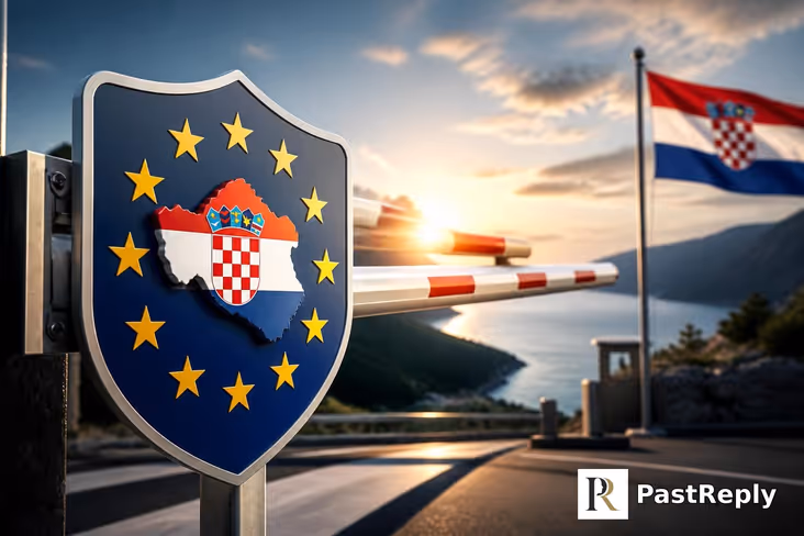 When did Croatia join Schengen?