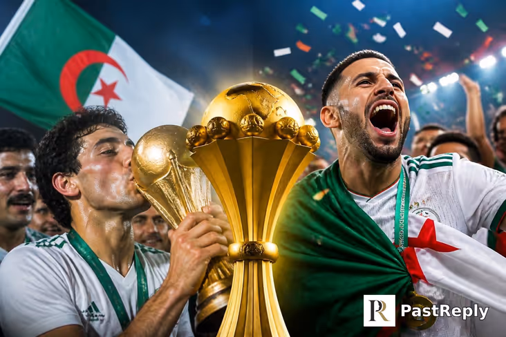 When did Algeria win the Africa Cup of Nations?