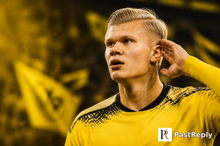 When was Erling Haaland at Borussia Dortmund?