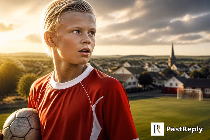 Where did Erling Haaland grow up?