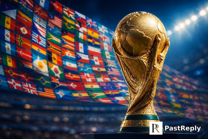 How many countries were represented in the FIFA World Cup?
