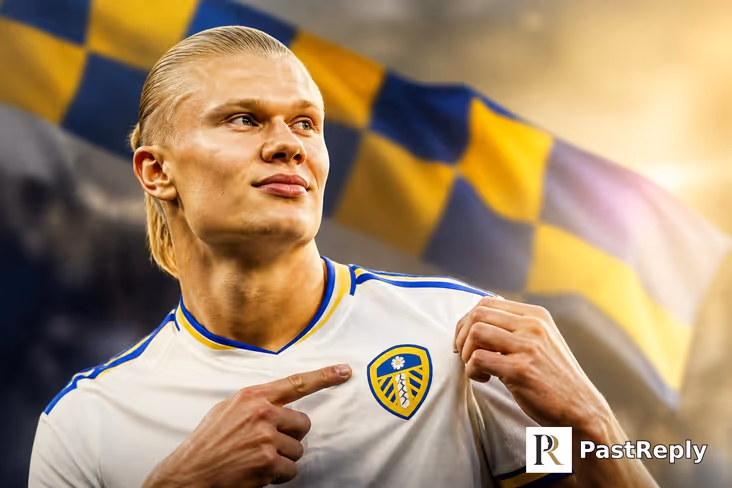 Is Erling Haaland a Leeds fan?