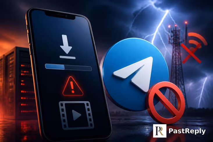 Why are movies not downloading in Telegram?
