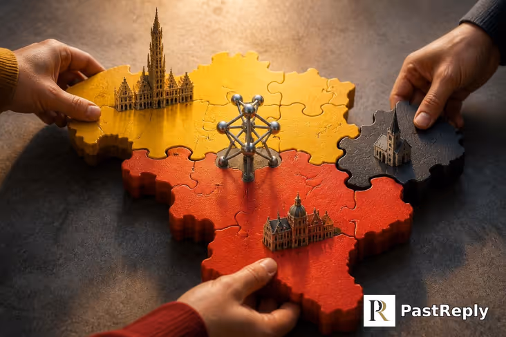 How does Belgium accommodate its diversity?