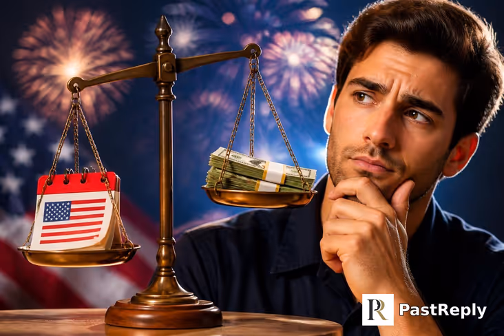 Is the Fourth of July time and a half?