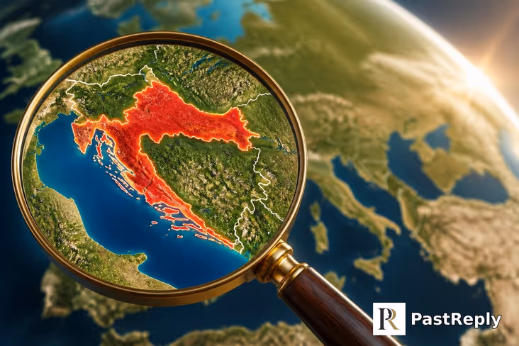 Where is Croatia located on a map?