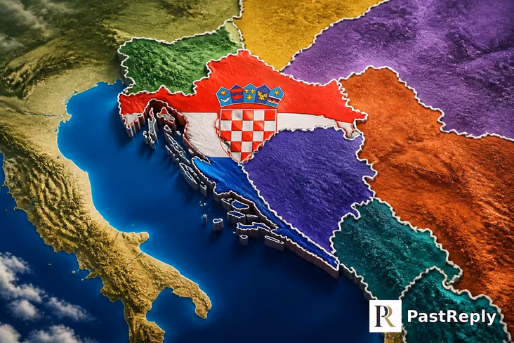 What is Croatia near?