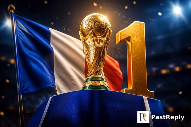 What is France's ranking in the FIFA World Cup?