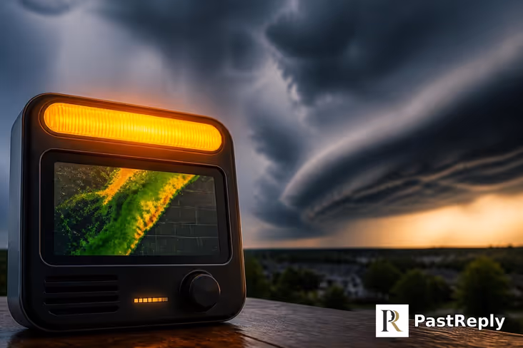 What is a severe thunderstorm watch?
