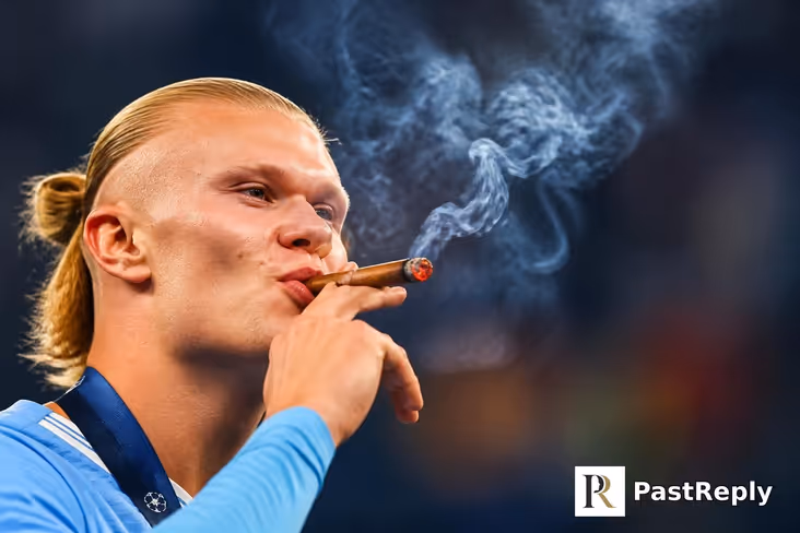 Does Erling Haaland smoke?