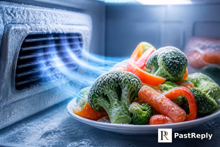 Why do vegetables freeze in the refrigerator?