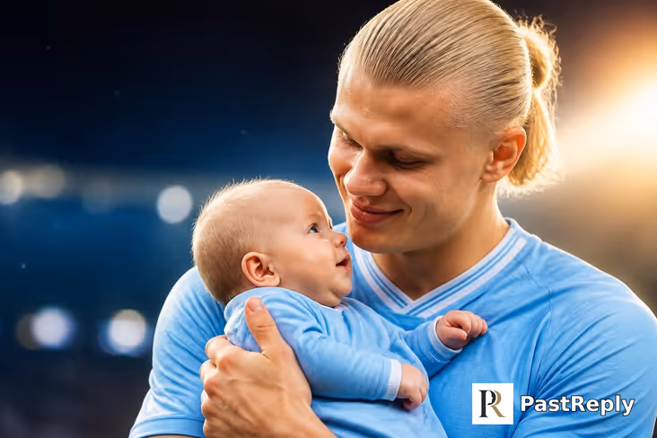 Does Erling Haaland have kids?