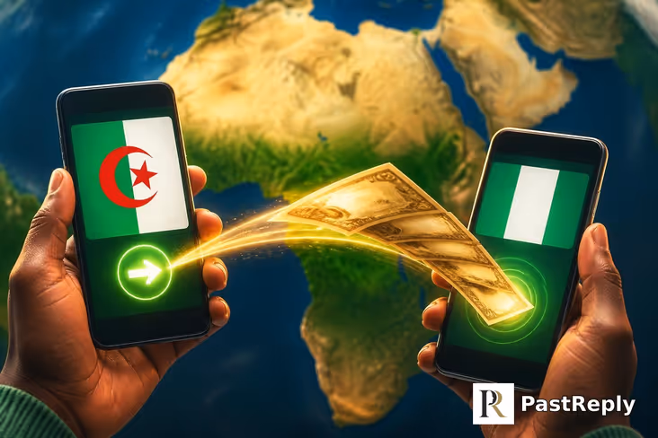 Can Algeria send money to Nigeria?