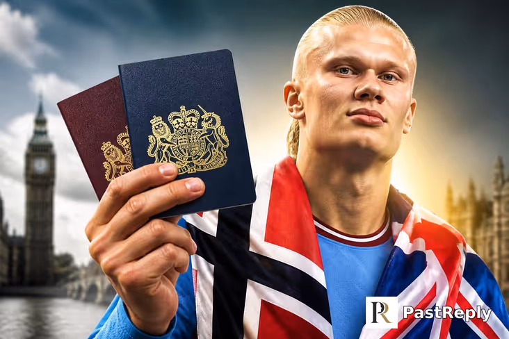 Does Erling Haaland have British citizenship?