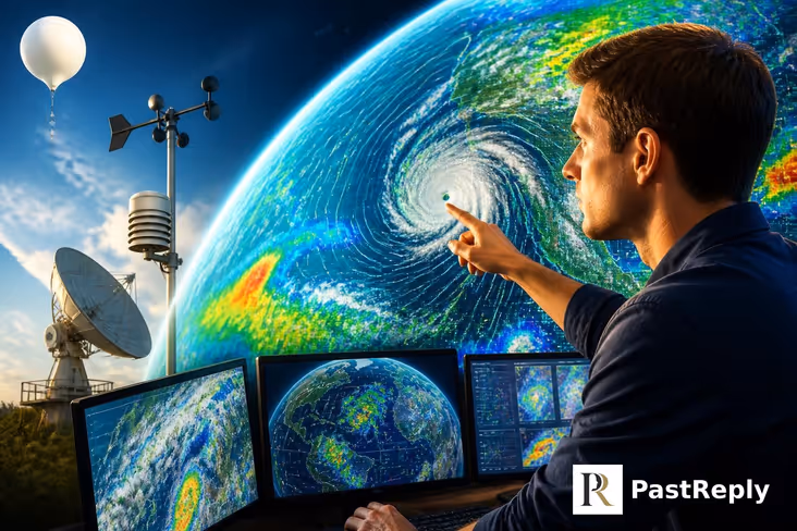 How is weather forecasting done?