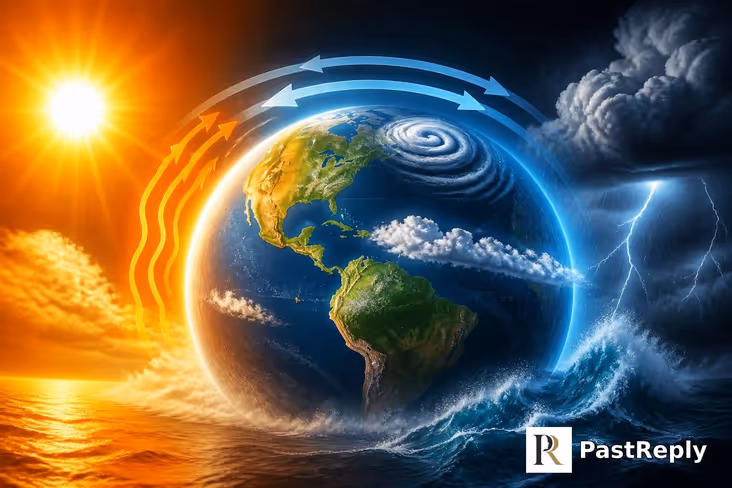 Why does weather change?
