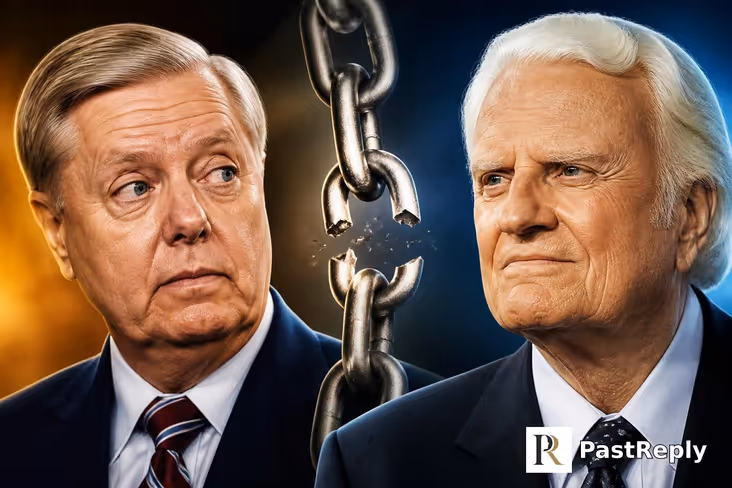 Is Lindsey Graham related to Billy Graham?