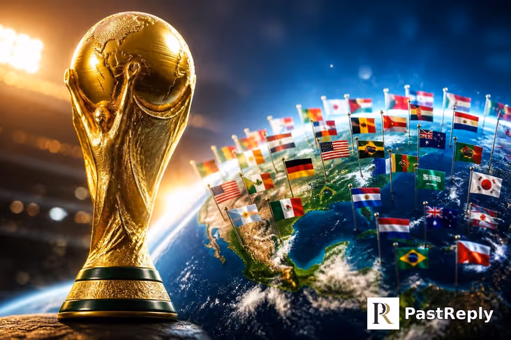 Which countries play in the FIFA World Cup?