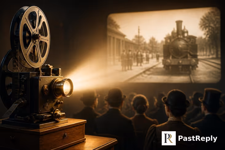 When were movies invented?