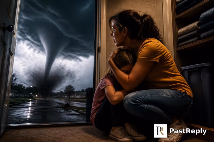 What is a tornado warning?