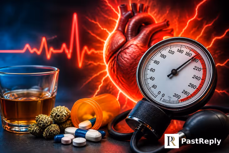 Can withdrawal cause high blood pressure?