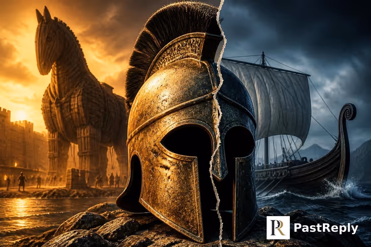 Is the Odyssey a sequel to Troy?