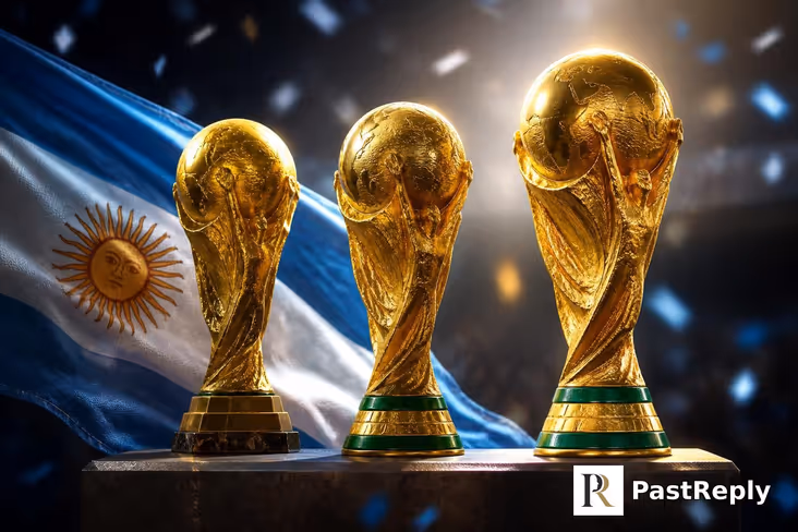 How many World Cups did Argentina win?