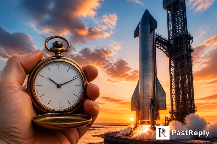 What time is the SpaceX Starship launch?