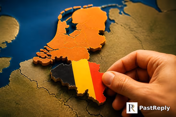 Is Belgium in the Netherlands?