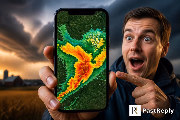 Who has weather radar in Iowa?