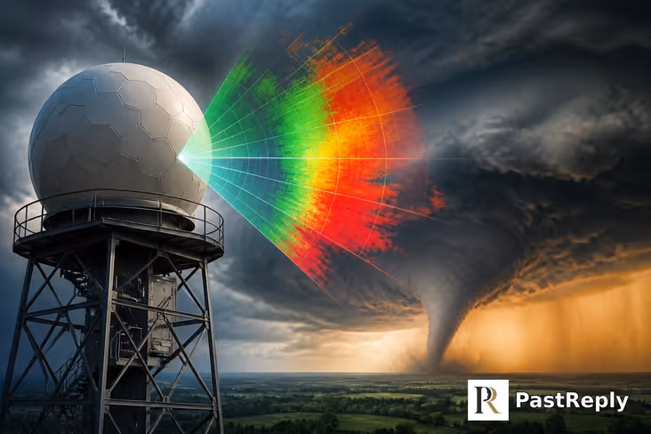 Why is Doppler radar used?