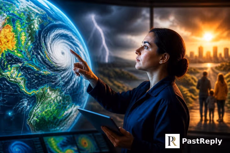 Why is a weather forecast made?