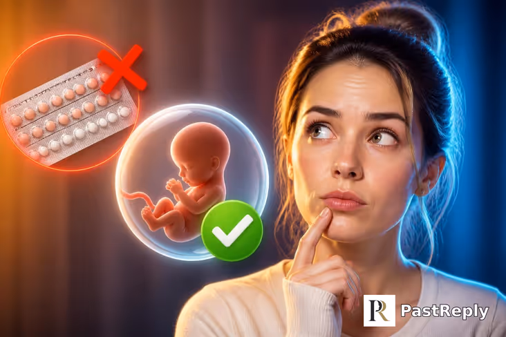 Will withdrawal bleeding occur if pregnant?