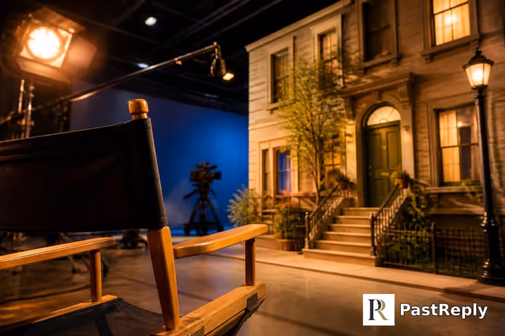 What is the crossword clue for 'where movies are shot'?