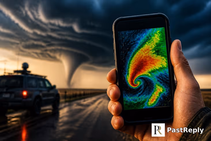 What weather radar do storm chasers use?