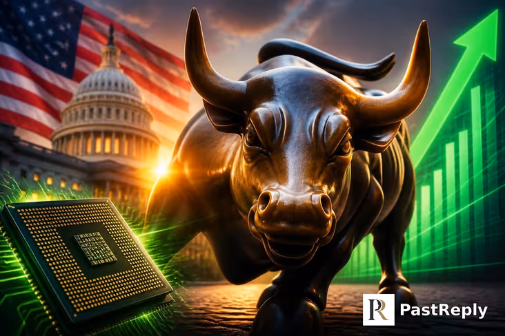 Why are Dow futures up today?