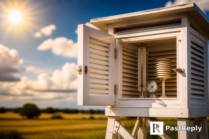 Where are weather instruments kept?