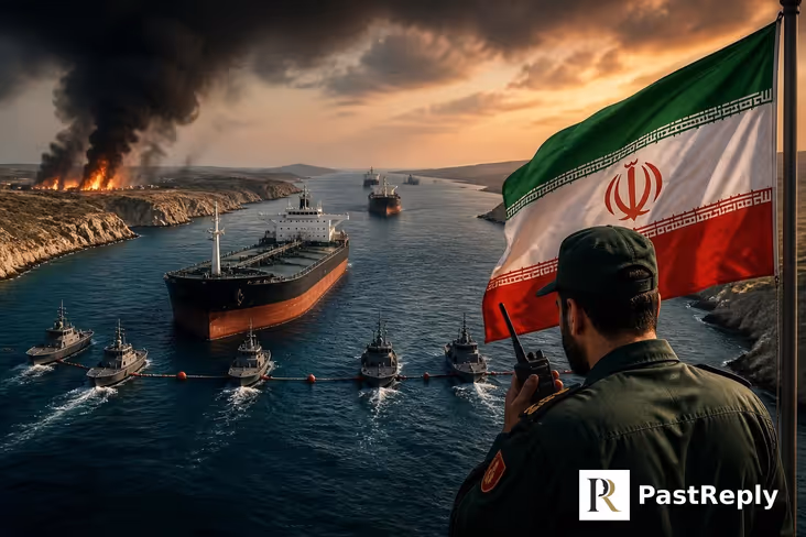 Why did Iran close the Strait of Hormuz?